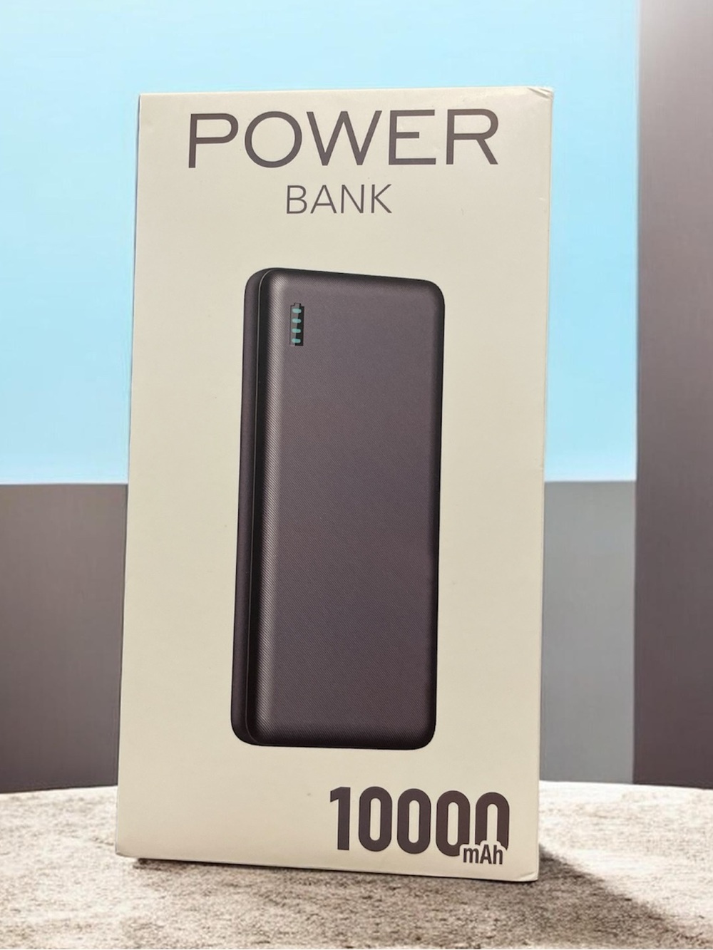 10000mAh Power Bank - Portable Charger - Black - NEW IN BOX